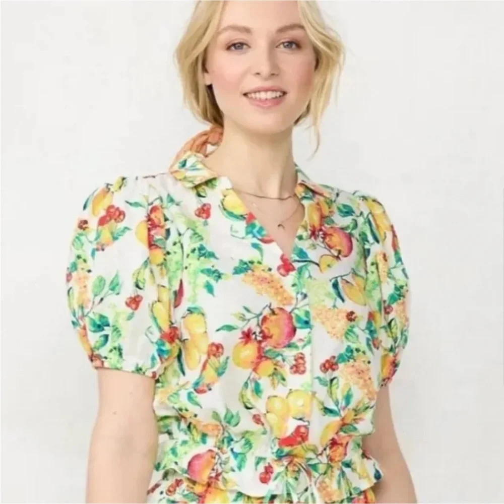 LC Lauren Conrad Top Size L - Picture 1 of 9